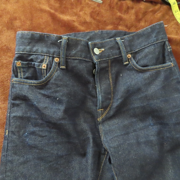 Buck Mason Jeans 30x34 Mens Maverick Slim 14 oz Double Dipped Denim (32x32) - Picture 3 of 7